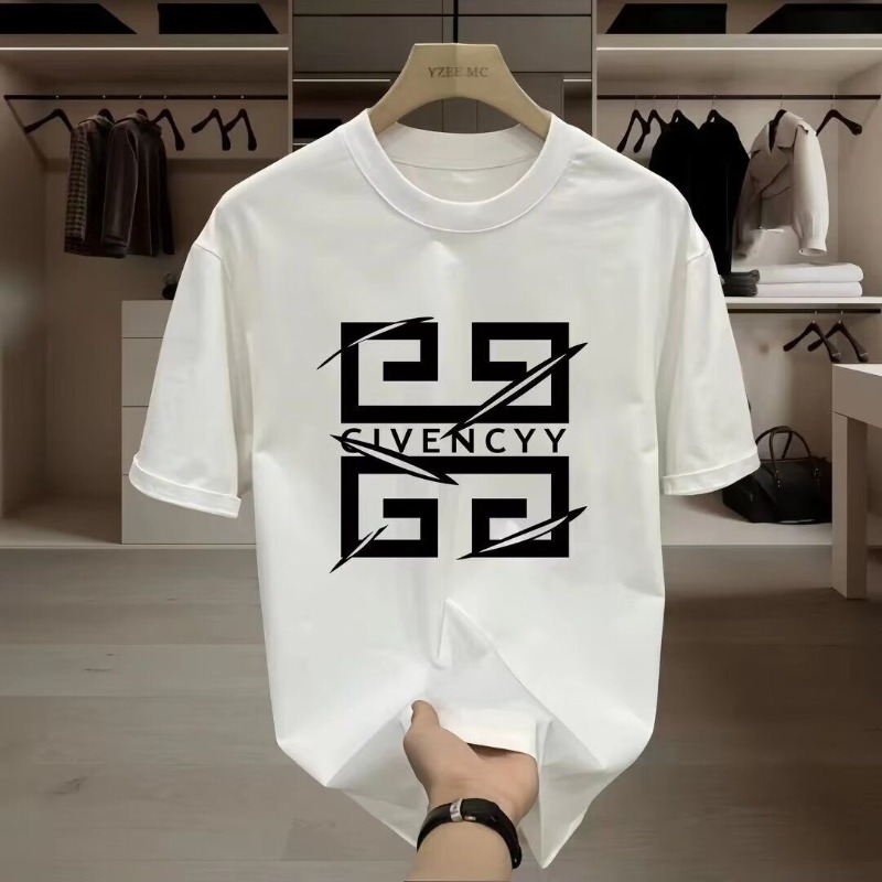 Streetwear Brand Designer - 2026Men's GIVENCY Brand Logo Print T-Shirt