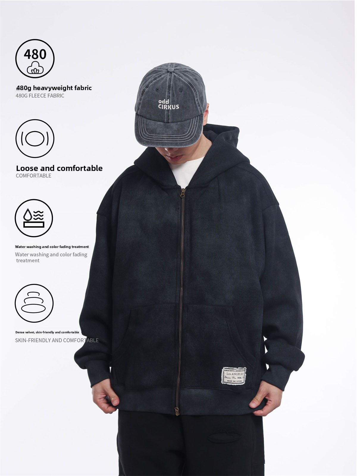 Retro Japanese Style Heavyweig - Streetwear Brand Japanese 评论和价格