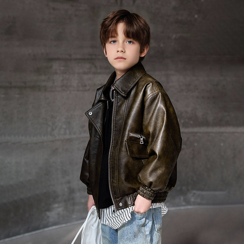 Boys Dark Green Waterproof Win - Streetwear Brand Designer 评论和价格