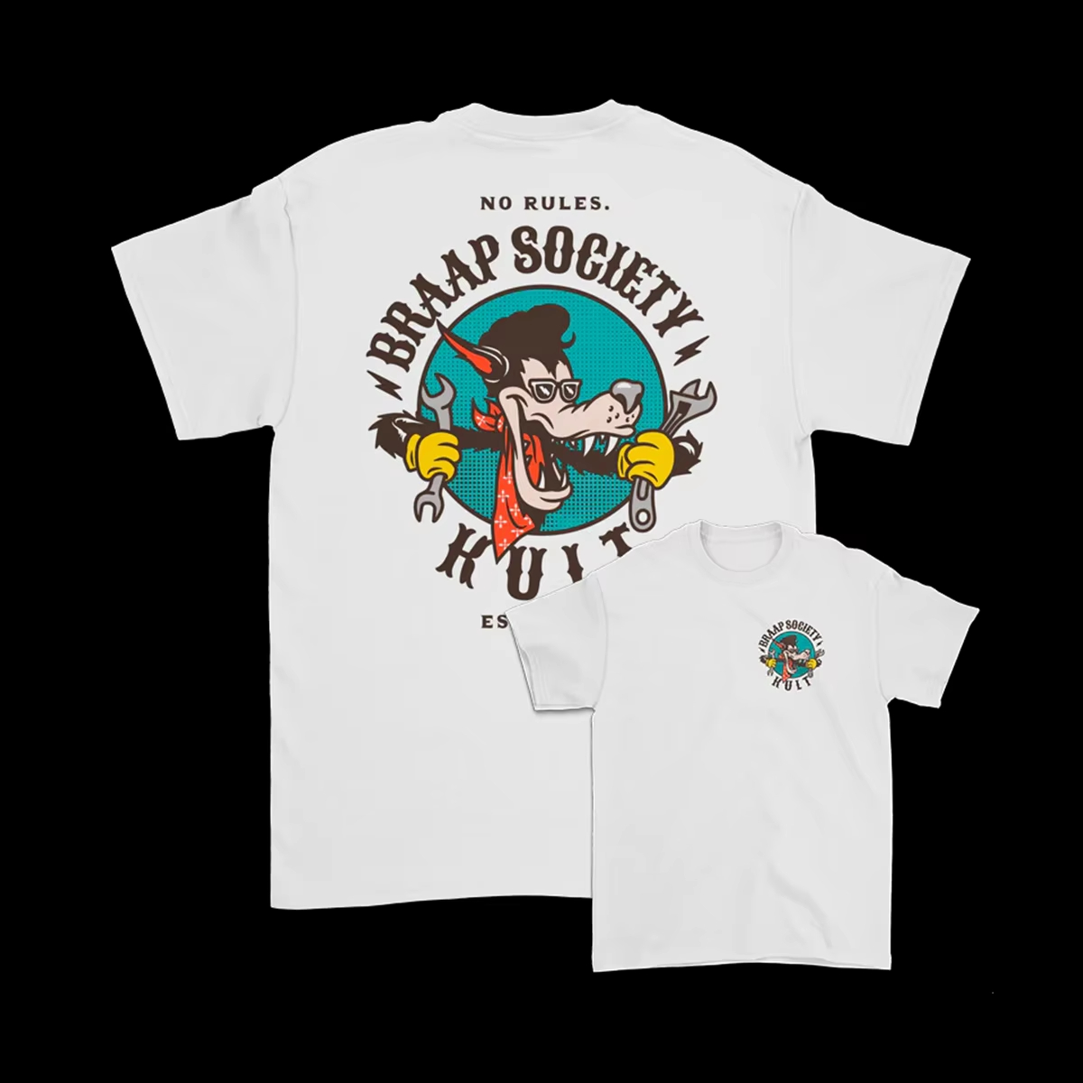 NO RULES. Repair Big Bad Wolf  - Streetwear Brand Japanese 评论和价格