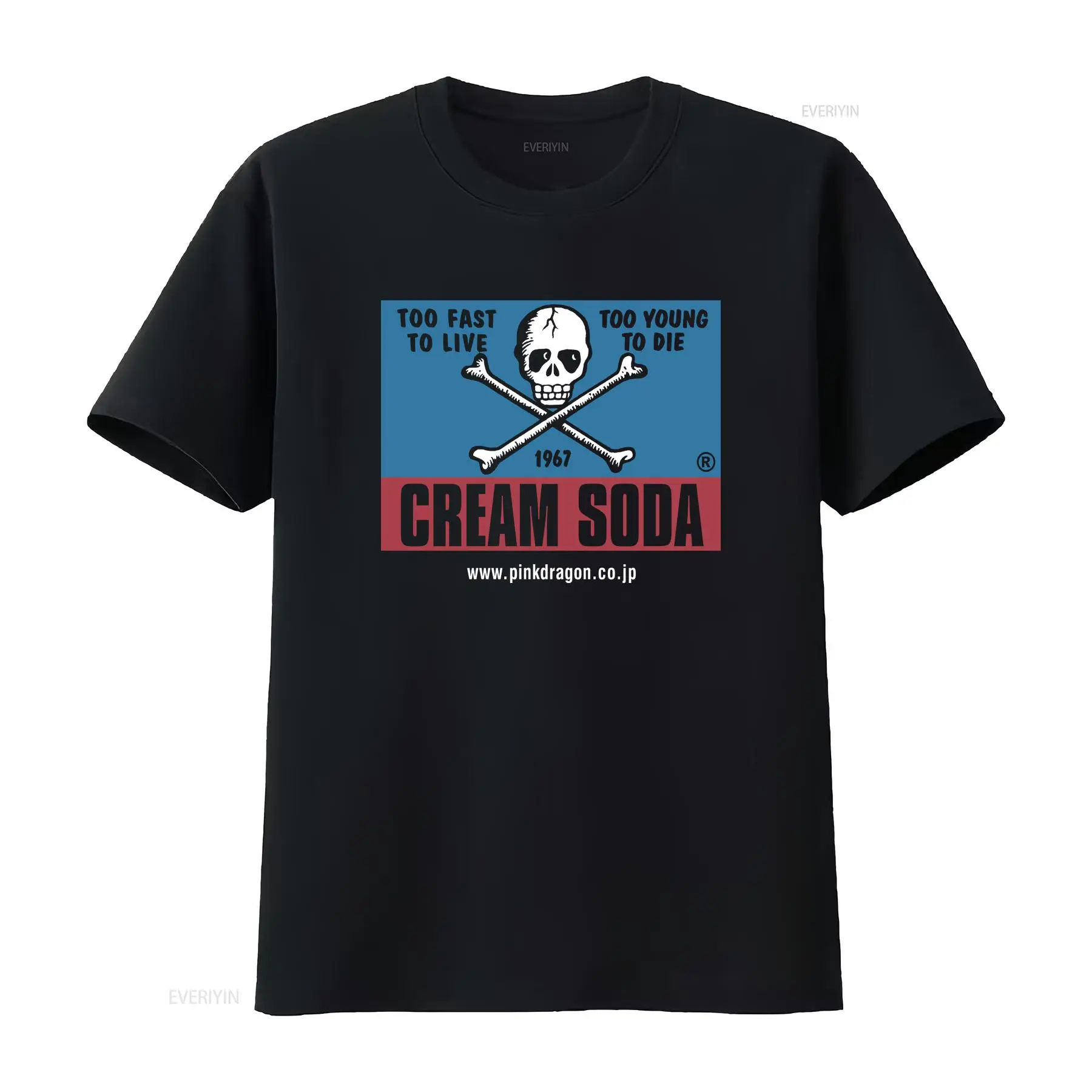 Vintage Cream Soda Skull Japan - Streetwear Brand Japanese 评论和价格