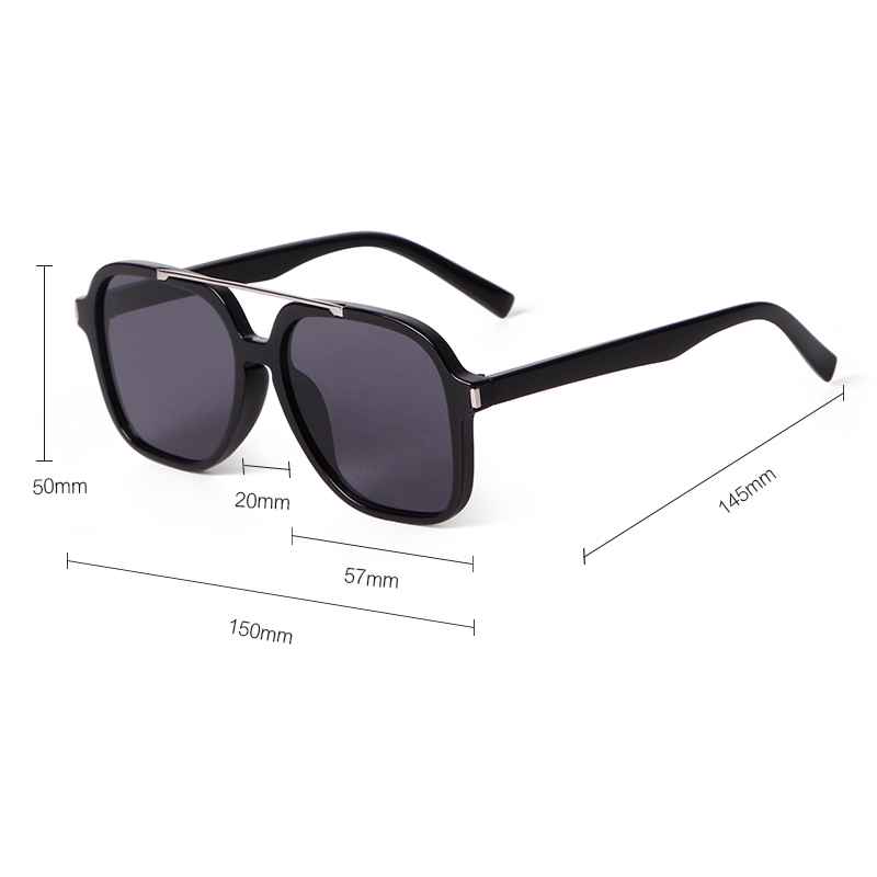 Fashion Pilot Sunglasses Women - Streetwear Brand Designer 评论和价格