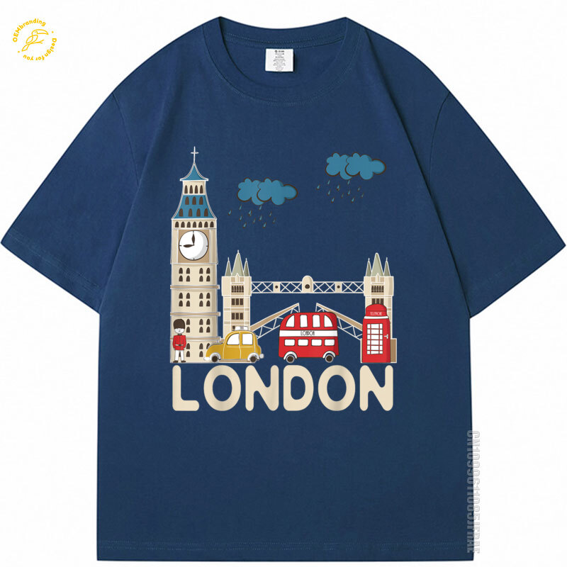 Rainy London Tshirt Cute Souve - Streetwear Brand Sale 评论和价格