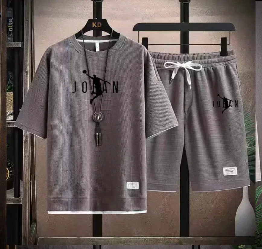2026 Men's Summer 2 Piece Set  - Streetwear Brand Designer 评论和价格